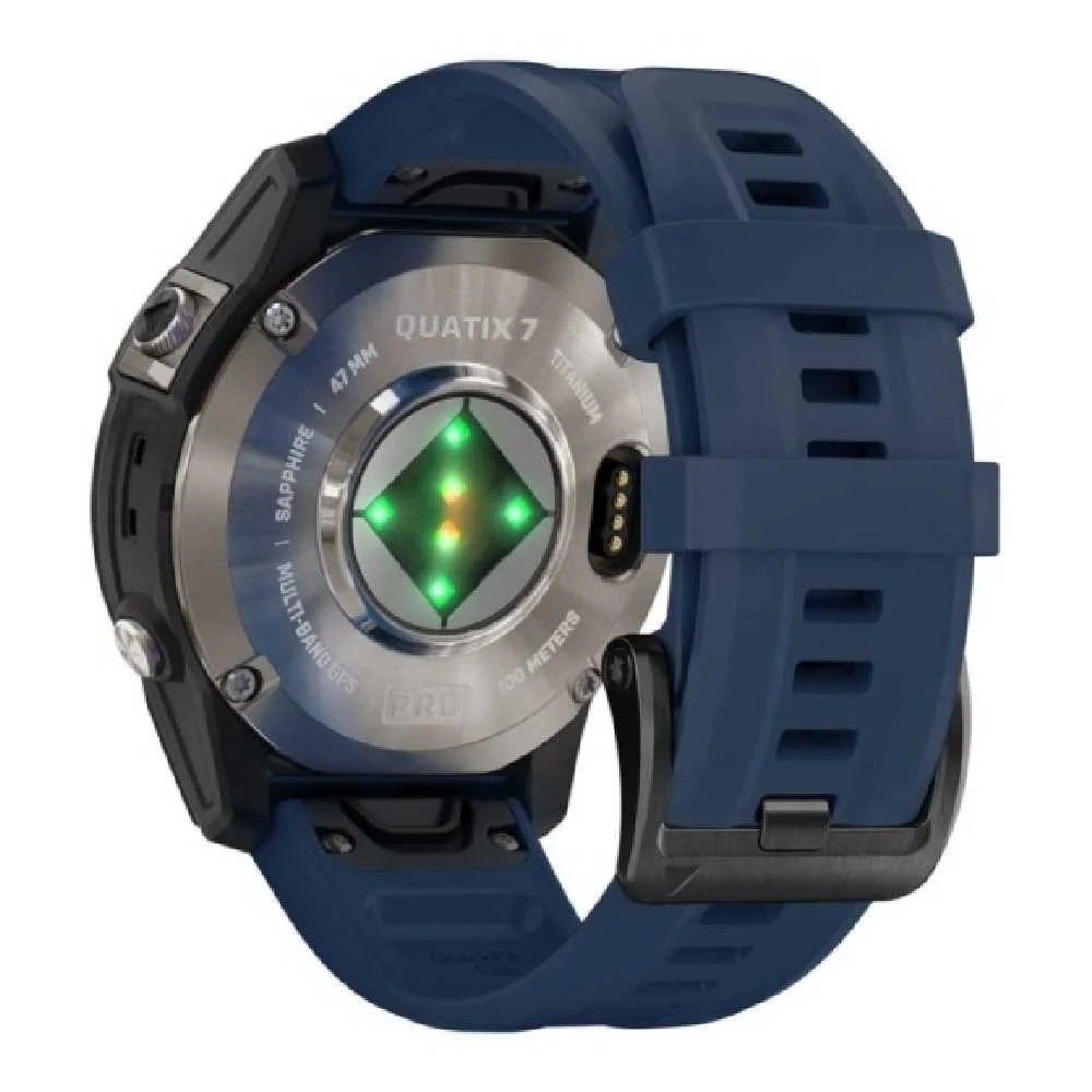 Смарт-часы Garmin Quatix 7 Pro 010-02803-81 47mm Black Blue  - фото 6