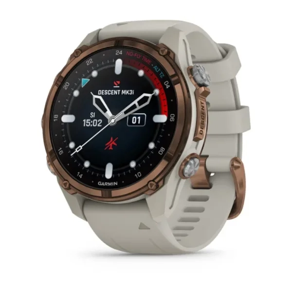 Спортивные часы для дайвинга Garmin Descent Mk3i 010-02753-14 Bronze Gray 