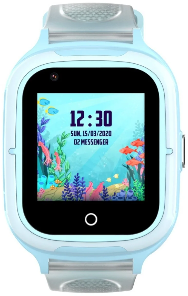 Смарт-часы Wonlex KidsTime KT23 47mm Blue  - фото 6