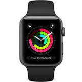 Cмарт-часы Apple Watch Series 3 42mm Space Grey Aluminium Black Band MTF32 - фото 2