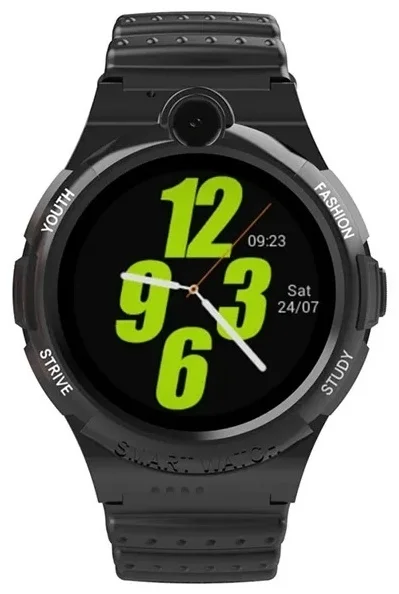 Смарт-часы Wonlex KidsTime KT25s 36mm Black Black  - фото 6