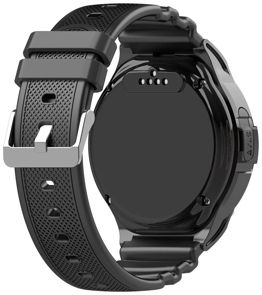 Смарт-часы Wonlex KidsTime KT25s 36mm Black Black  - фото 5