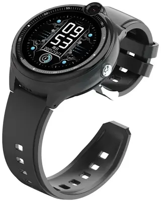 Смарт-часы Wonlex KidsTime KT25s 36mm Black Black  - фото 2