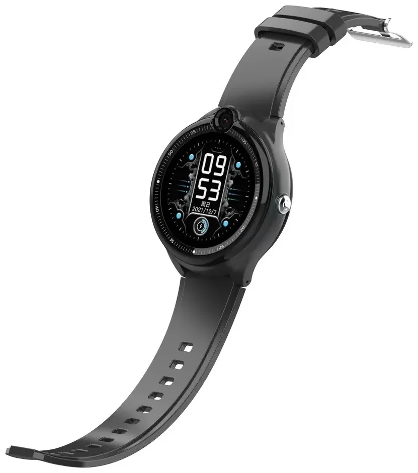 Смарт-часы Wonlex KidsTime KT25s 36mm Black Black  - фото 3