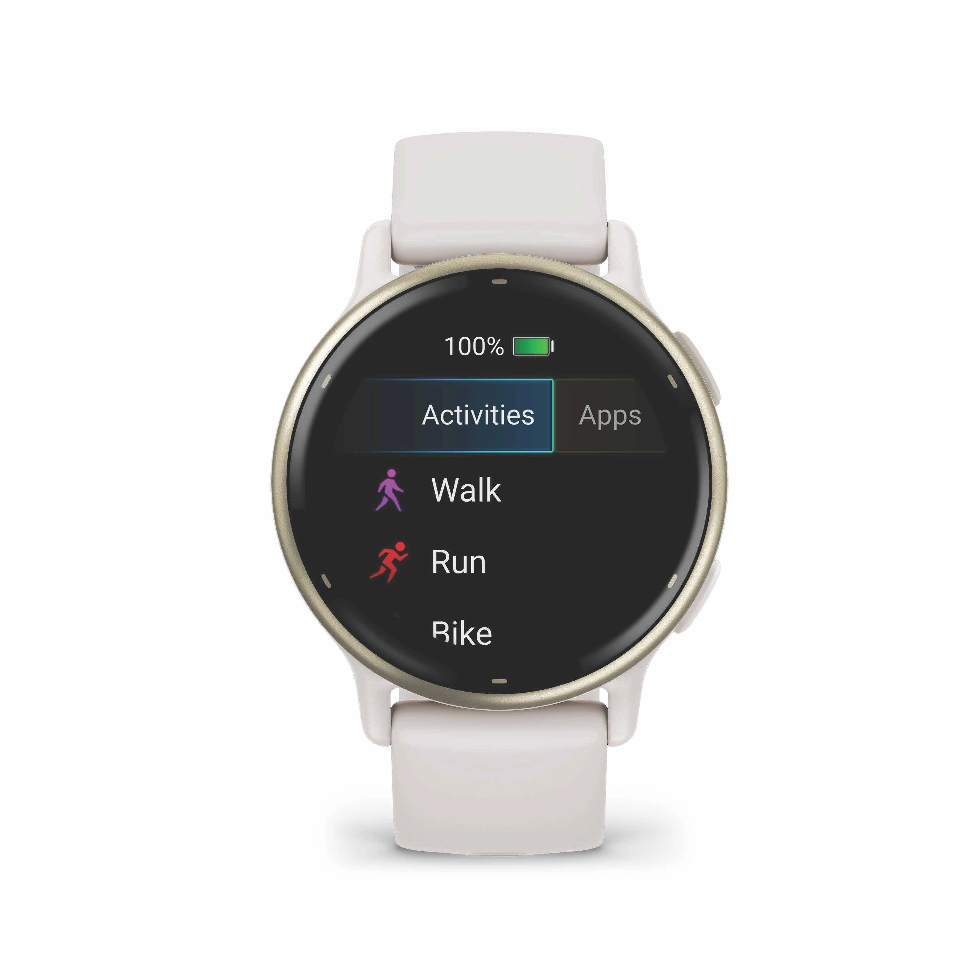 Часы спортивные Garmin vivoactive 5 010-02862-11 бежевые  - фото 6