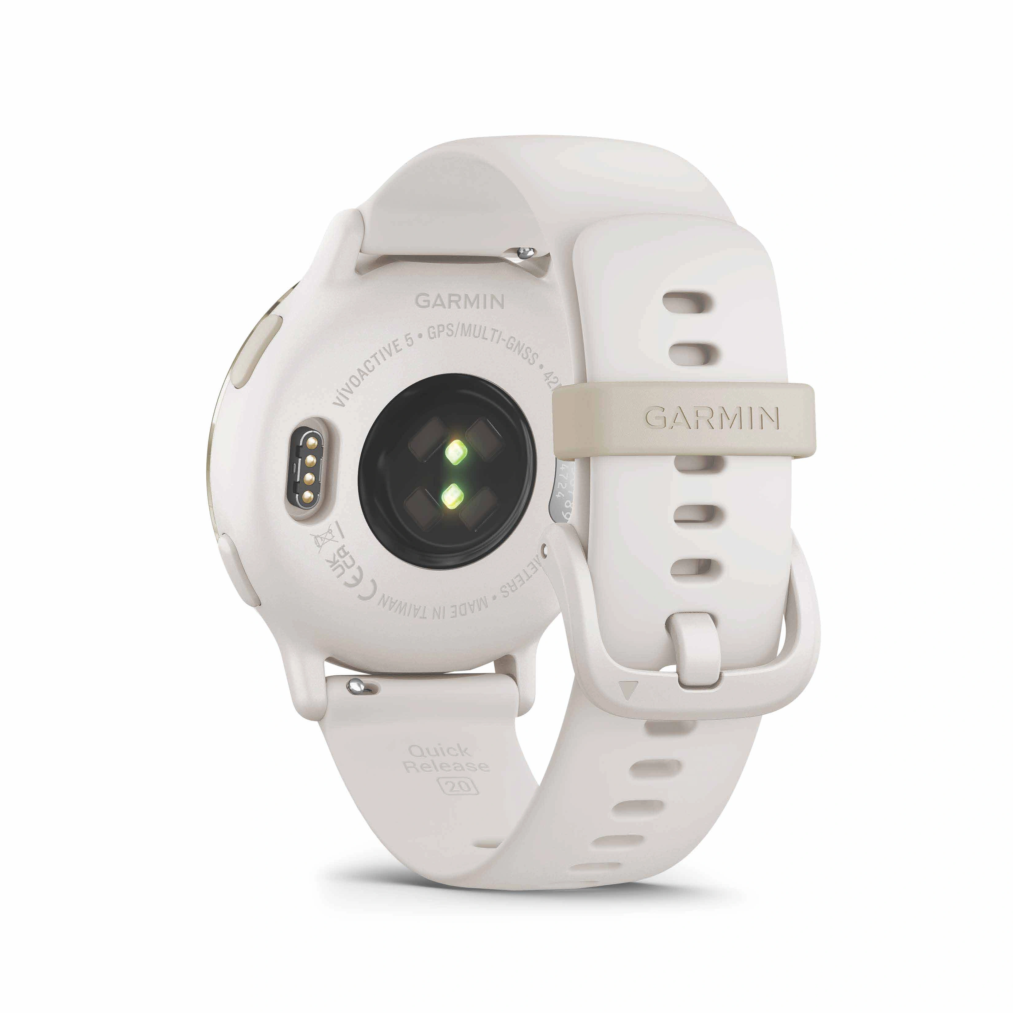 Часы спортивные Garmin vivoactive 5 010-02862-11 бежевые  - фото 4
