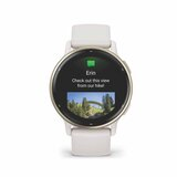 Часы спортивные Garmin vivoactive 5 010-02862-11 бежевые  - фото 2