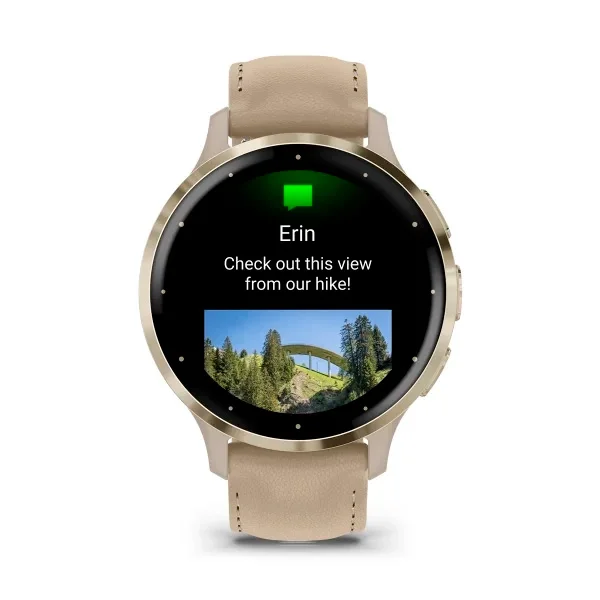 Смарт-часы Garmin Venu 3S 010-02785-55 French Grey  - фото 3