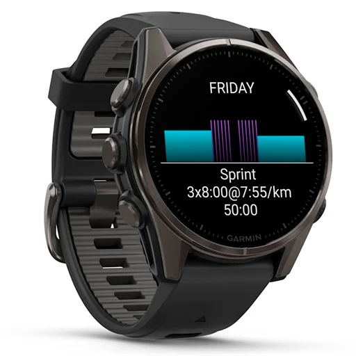 Смарт часы Garmin Fenix 8 010-02904-21 47mm Black  - фото 2