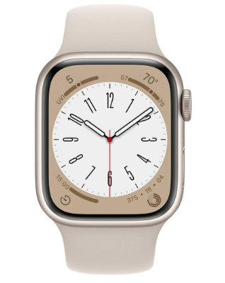 Смарт-часы Apple Watch Series 8 41 мм Starlight Aluminium  - фото 2