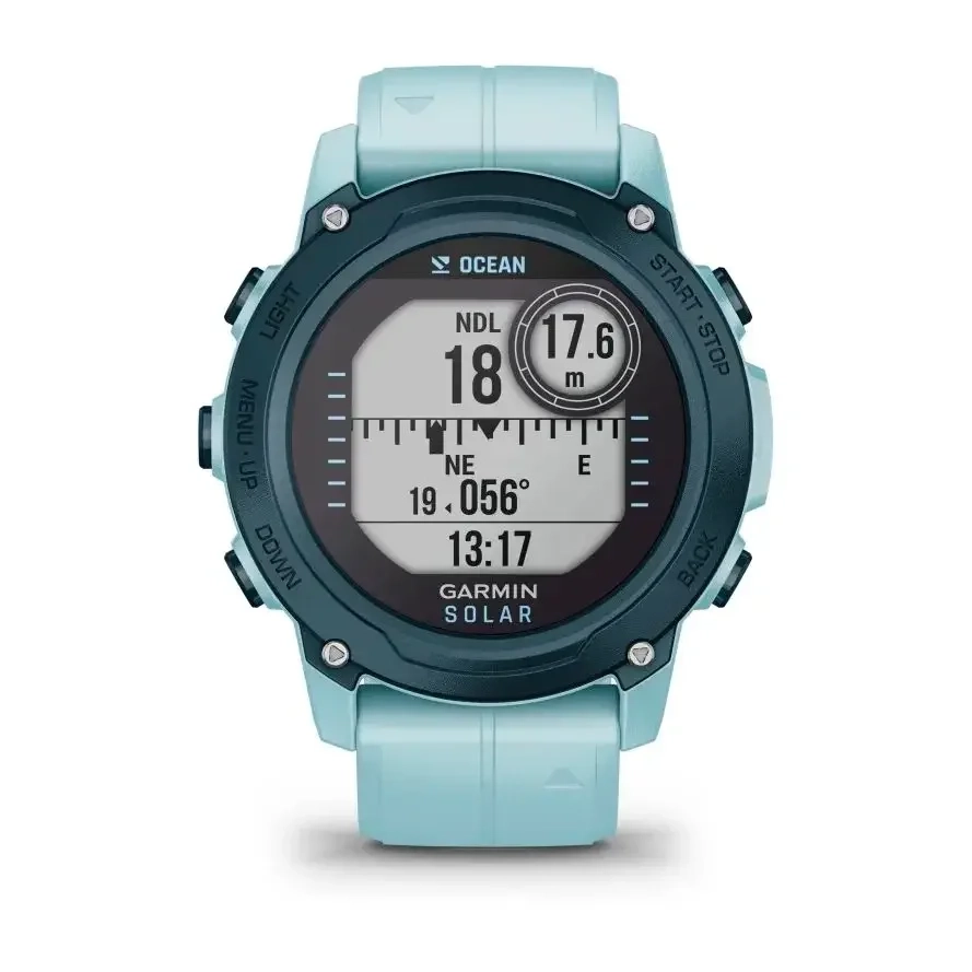 Спортивные часы для дайвинга Garmin Descent G1 Solar Ocean Edition 010-02604-04 Blue  - фото 12