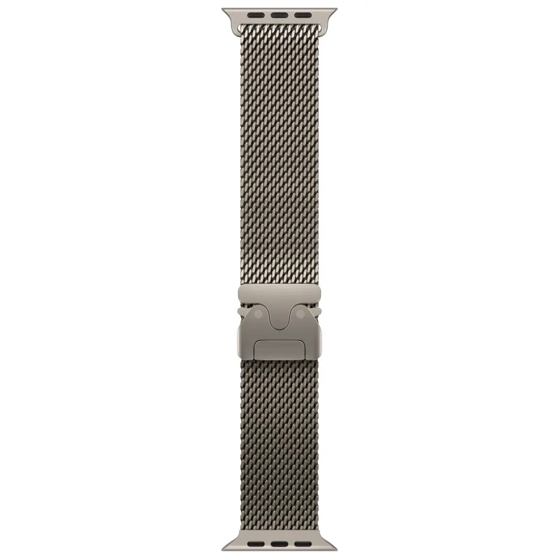 Смарт-часы Apple Watch Ultra 2 2024 49mm GPS + Cellular Natural Titanium Case MX5R3 with Milanese Loop M  - фото 6