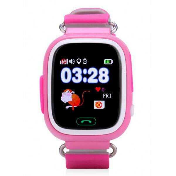 Детский GPS трекер Wonlex GW100 Pink