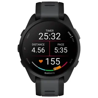 Смарт-часы Garmin Forerunner 165 Music Black Slate Gray 010-02863-20 43мм черно-серый  - фото 2