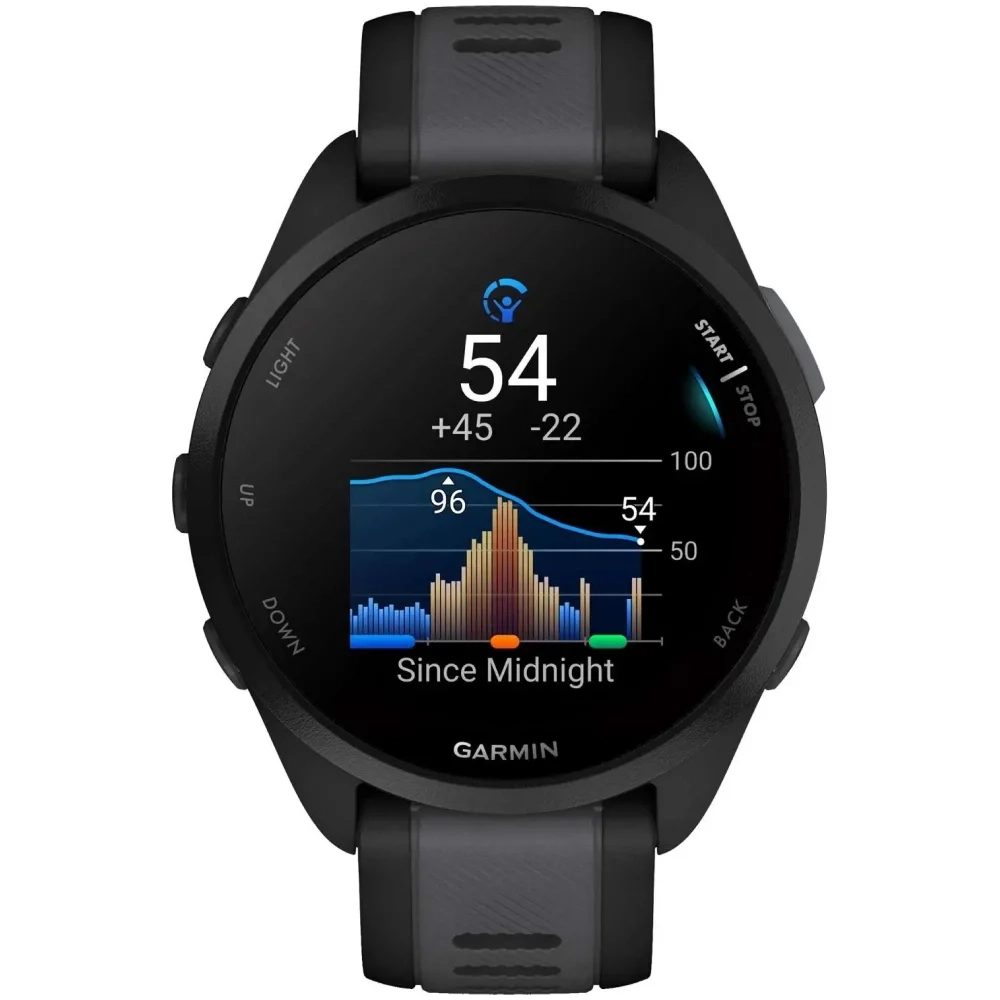Смарт-часы Garmin Forerunner 165 Music Black Slate Gray 010-02863-20 43мм черно-серый  - фото 7