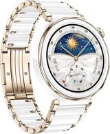 Смарт-часы Huawei Watch GT 5 Pro 42 мм золотистый-белый  - фото 4