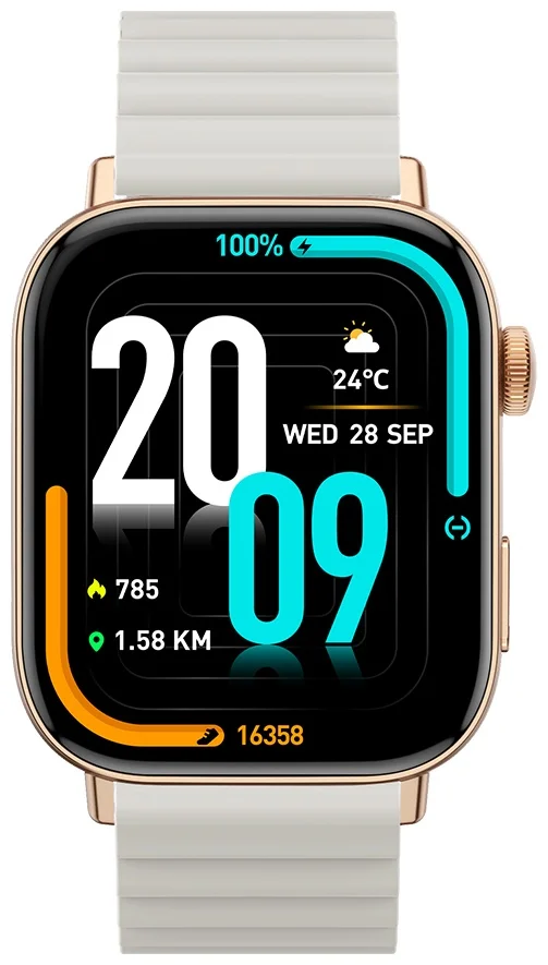 Смарт-часы Colmi C8 Max with Magnetic Strap 49mm Gold  - фото 3