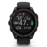 Смарт часы Garmin Fenix 8 010-02906-11 47mm Sapphire Carbon Gray DLC Titanium with Black  - фото 3