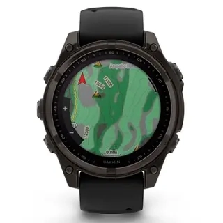 Смарт часы Garmin Fenix 8 010-02906-11 47mm Sapphire Carbon Gray DLC Titanium with Black  - фото 4