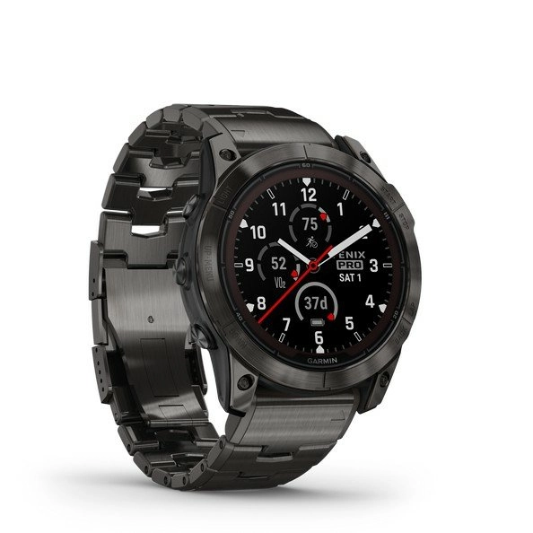 Смарт-часы Garmin Fenix 7X PRO Sapphire Solar титан  - фото 2