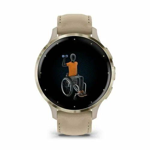 Смарт-часы Garmin Venu 3S 010-02785-02 41мм Soft Gold with French Grey  - фото 6