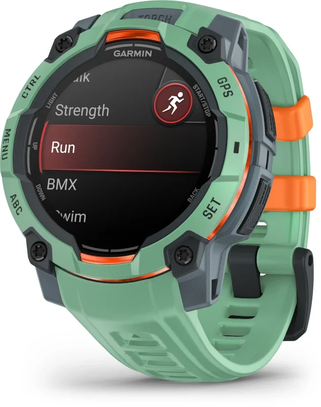 Смарт-часы Garmin Instinct 3 AMOLED 45 мм бирюзовый  - фото 5