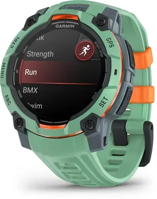 Смарт-часы Garmin Instinct 3 AMOLED 45 мм бирюзовый  - фото 5