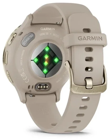 Спортивные часы Garmin Venu 3S 010-02785-02 Gold Beige  - фото 3