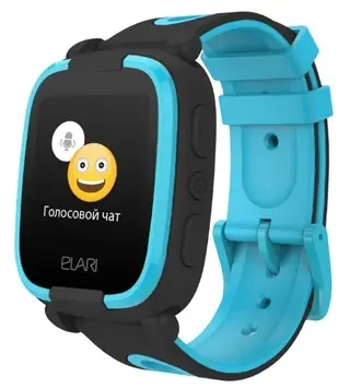 Смарт-часы Elari KidPhone 2 KP2-BLK-BLU Black and Blue 