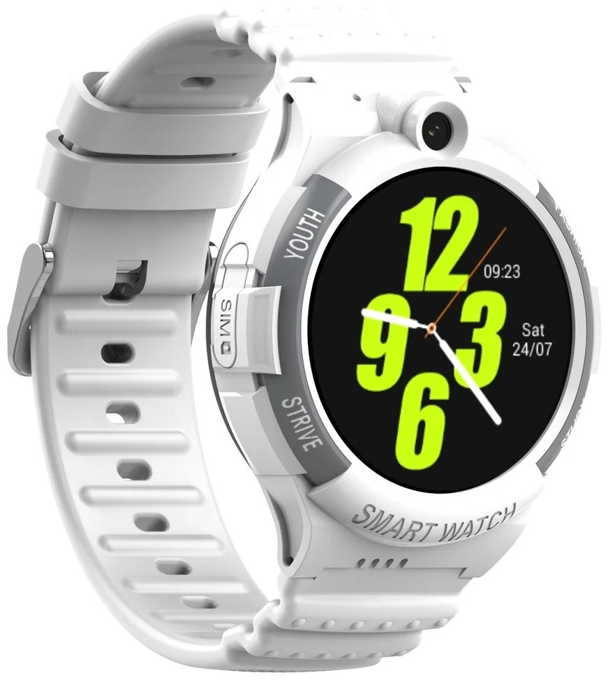 Смарт-часы Wonlex KidsTime KT25s 36mm White White  - фото 3