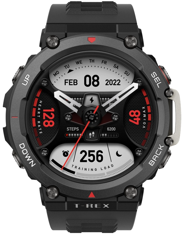 Смарт-часы Xiaomi Amazfit T-Rex 2 Black  - фото 3