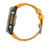 Смарт-часы Garmin Fenix 8X 010-02905-11 51mm Sapphire Titanium with Spark Orange Graphite Silicone Band  - фото 6