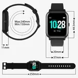 Смарт-часы Blackview R30 46мм Black  - фото 2