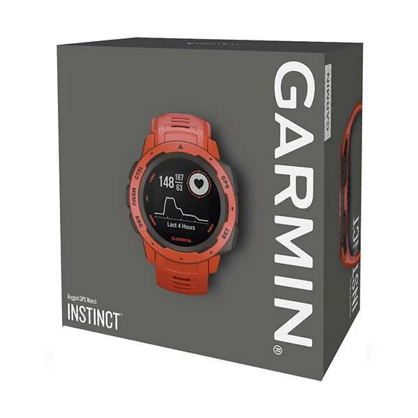 Смарт-часы Garmin Instinct Flame Red (010-02064-02) - фото 6