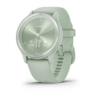 Cпортивные часы Garmin Vivomove Sport 010-02566-03 Cool Mint Case With Silver Accents 