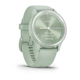 Cпортивные часы Garmin Vivomove Sport 010-02566-03 Cool Mint Case With Silver Accents  - фото 6