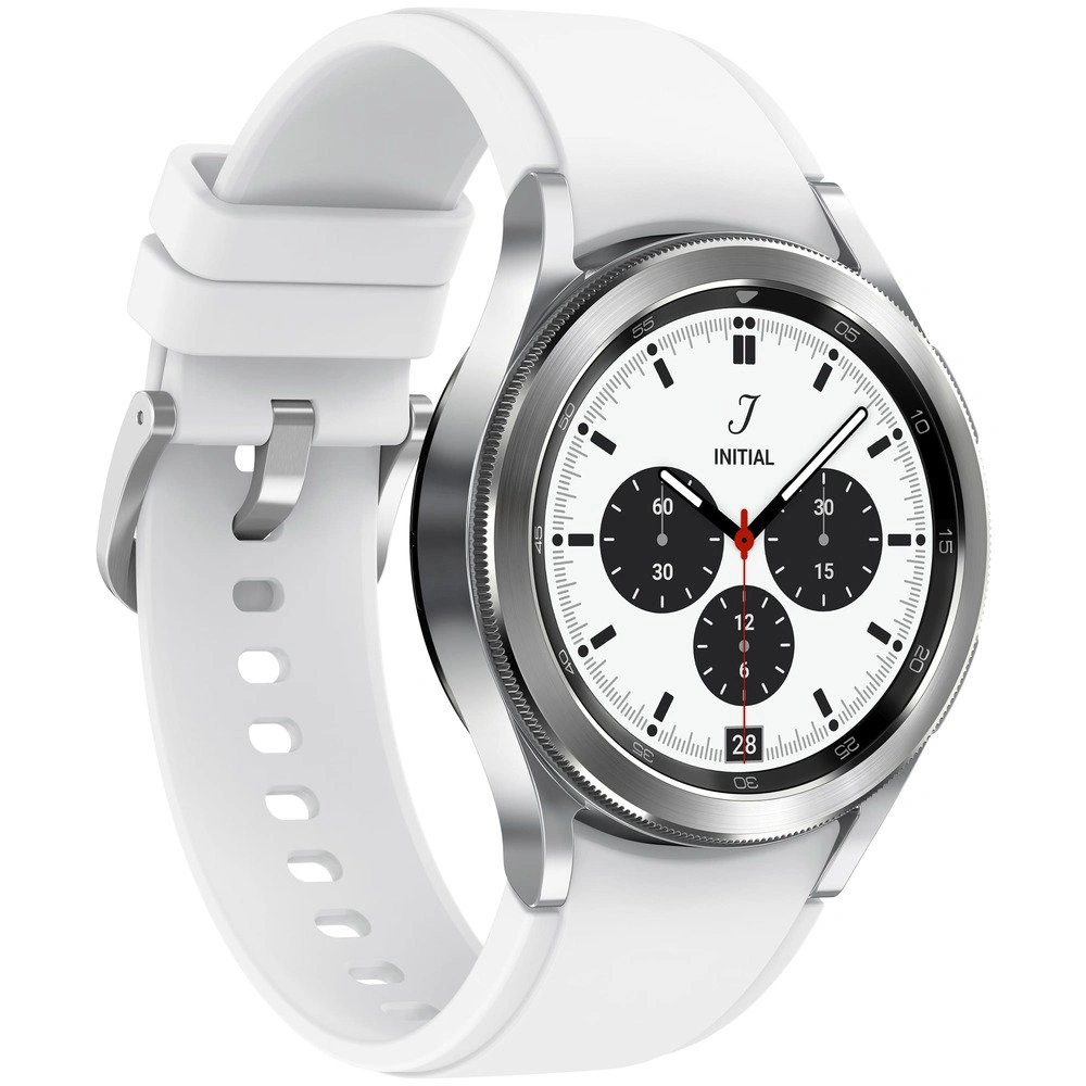 Смарт-часы Samsung Galaxy Watch4 Classic 42 мм SM-R880NZSACIS Silver  - фото 2