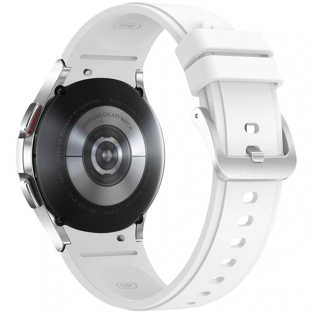 Смарт-часы Samsung Galaxy Watch4 Classic 42 мм SM-R880NZSACIS Silver  - фото 3