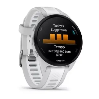 Смарт-часы Garmin Forerunner 165 010-02863-21 Mist Gray/Whitestone  - фото 6