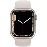 Смарт часы Apple Watch Series 7 45mm MKN63 Starlight Aluminum Case  - фото 2