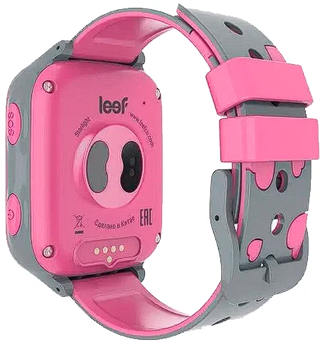 Детские часы Leef Starlight 1.4" Pink-Grey  - фото 6