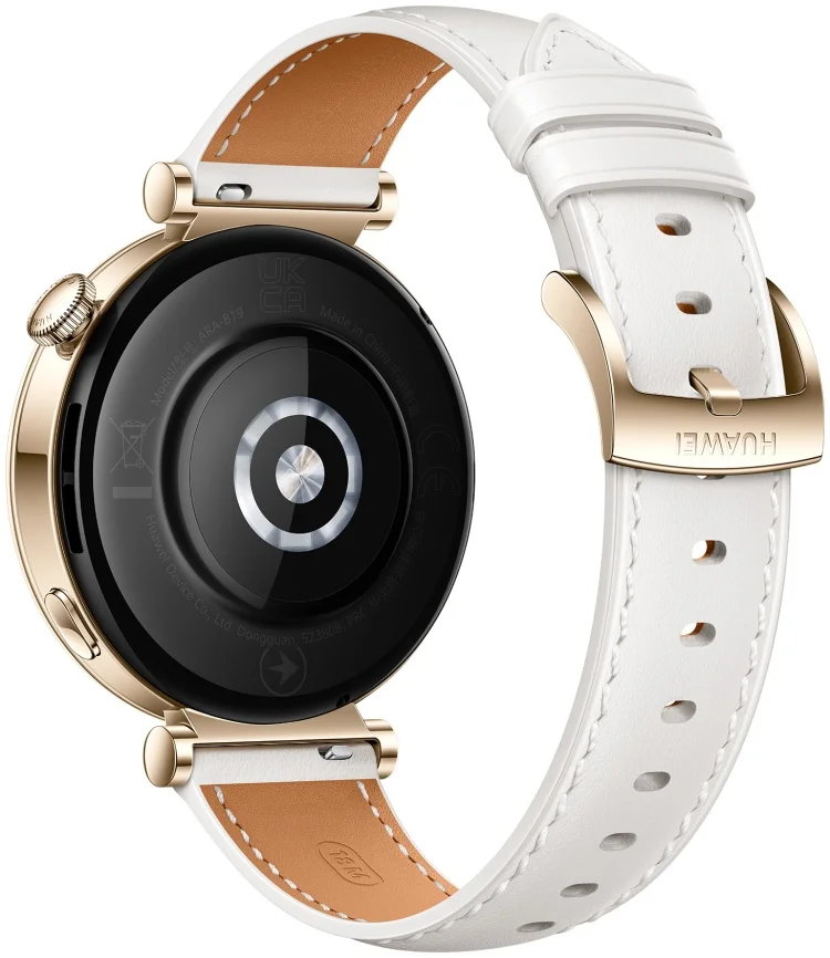 Смарт-часы Huawei Watch GT 4 41мм White Leather Strap + Подарок Наушники Huawei FreeBuds SE 2 White  - фото 2