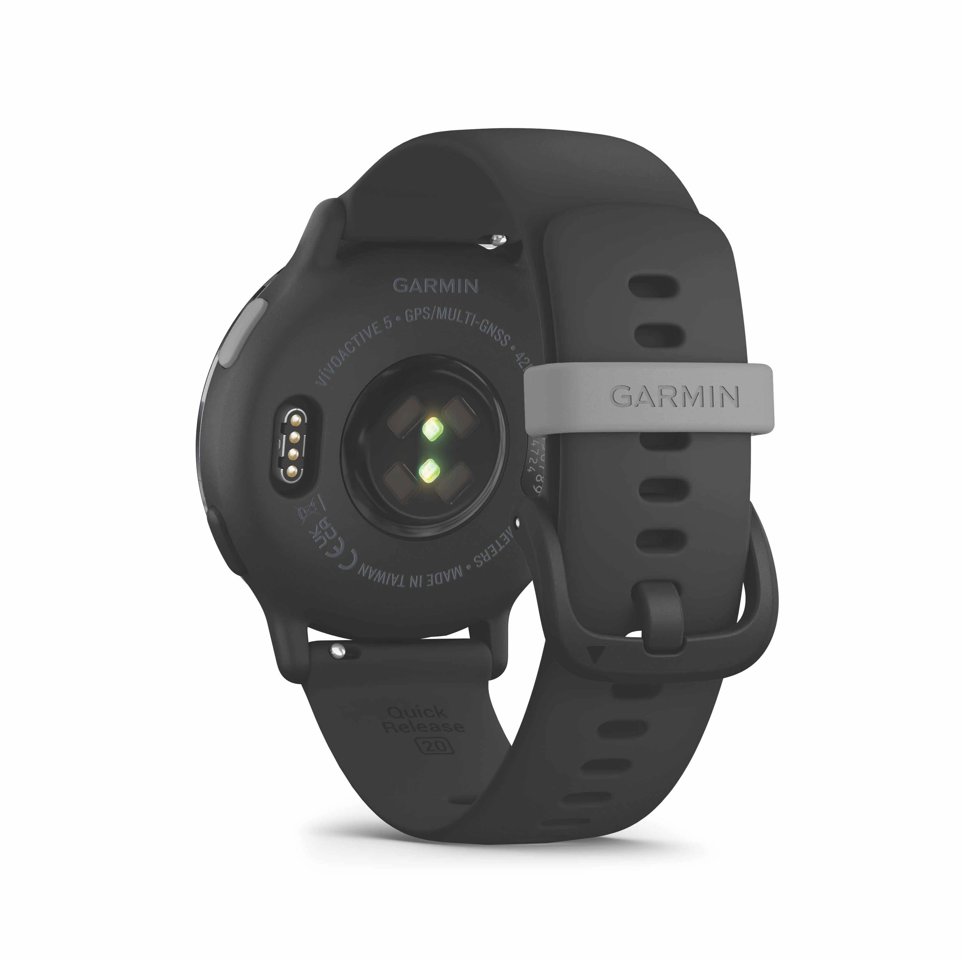 Спортивные часы Garmin Vivoactive 5 010-02862-10 черные  - фото 3