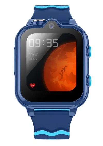 Смарт-часы Wonlex KidsTime KT18 Pro 43mm Blue  - фото 3
