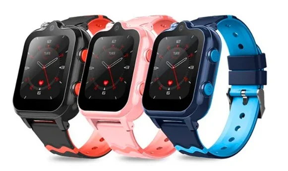 Смарт-часы Wonlex KidsTime KT18 Pro 43mm Blue  - фото 2