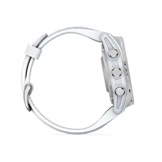 Смарт-часы Garmin Fenix 8S 010-02903-00 43mm Silver with Whitestone Silicone Band  - фото 4