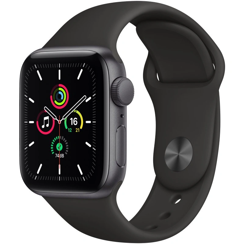 Смарт-часы Apple Watch Series SE 40mm Sport Band MYDP2 Black-Space Gray 