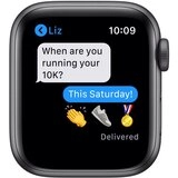 Смарт-часы Apple Watch Series SE 40mm Sport Band MYDP2 Black-Space Gray  - фото 4
