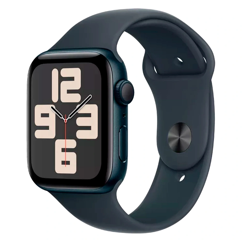 Apple смарт-сағаты Watch SE GPS 40mm Midnight Al Case with Midnight Sport Band - S/M (MXE73QI/A)