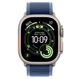 Apple смарт-сағаты Watch Ultra 3 GPS + Cellular 49mm Natural Titanium Case with Blue/Bright Blue Trail Loop - S/M - фото 2